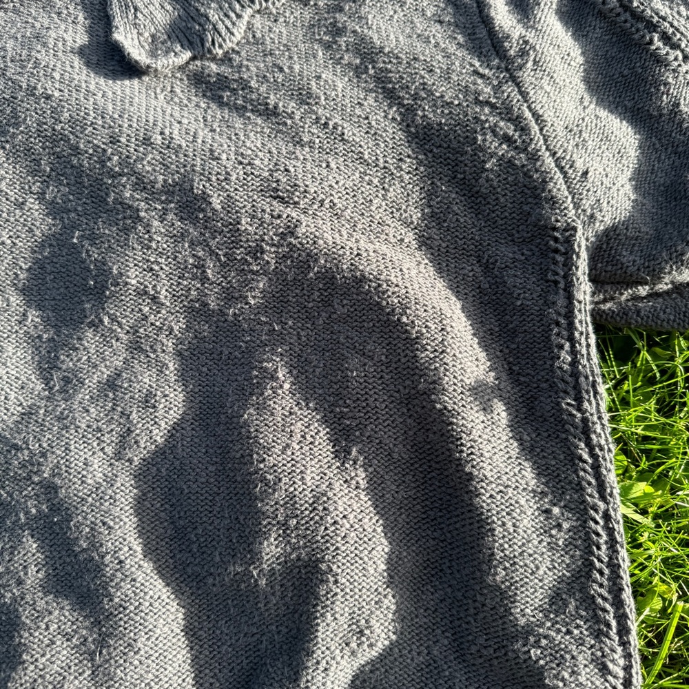 Universal Thread Charcoal Puffed Short-Sleeve Pet… - image 3